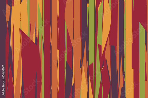 Pattern vintage vector with careless strokes as vertical lines. Abstract sharp background.