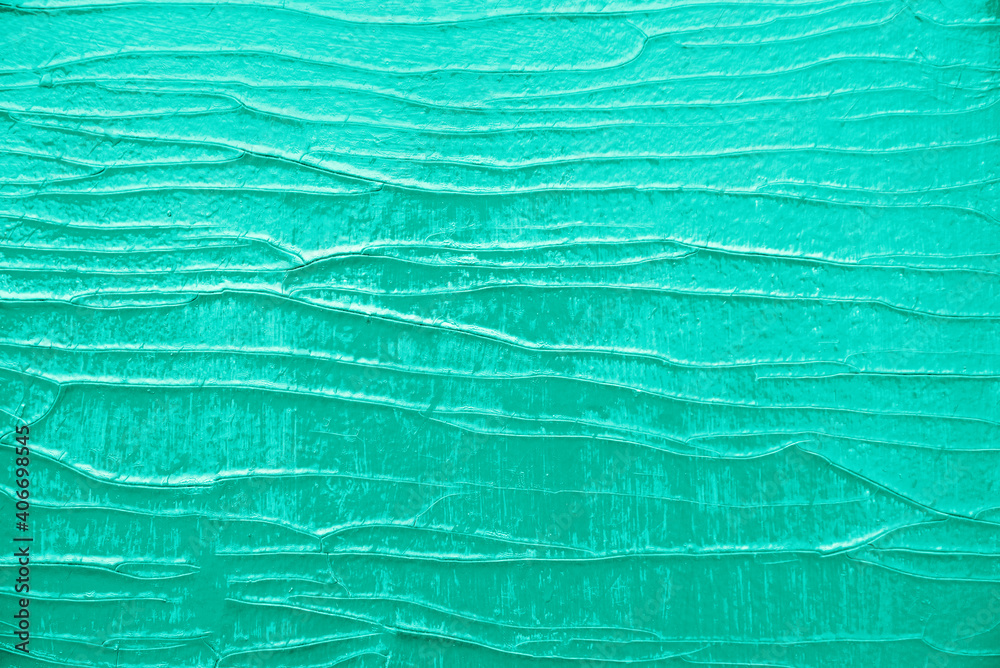 Light blue background. Blue wood texture. cracked mint paint texture. wood background