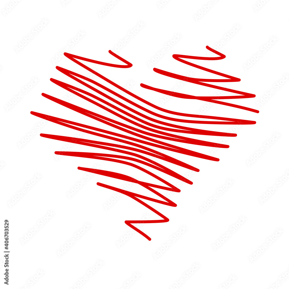 Isolated Valentine Heart Isolated Valentine Heart