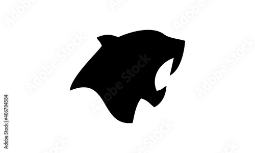 vector head panther logo