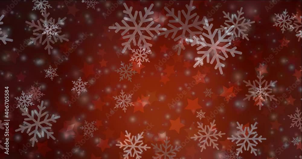 4K looping dark red video sample in carnival style. Colorful fashion clip with gradient stars, snowflakes. Ads for gift presentations. 4096 x 2160, 30 fps. 4K looping dark red video sample in carnival style. Colorful fashion clip with gradient stars, snowflakes. Ads for gift presentations. 4096 x 2160, 30 fps.
