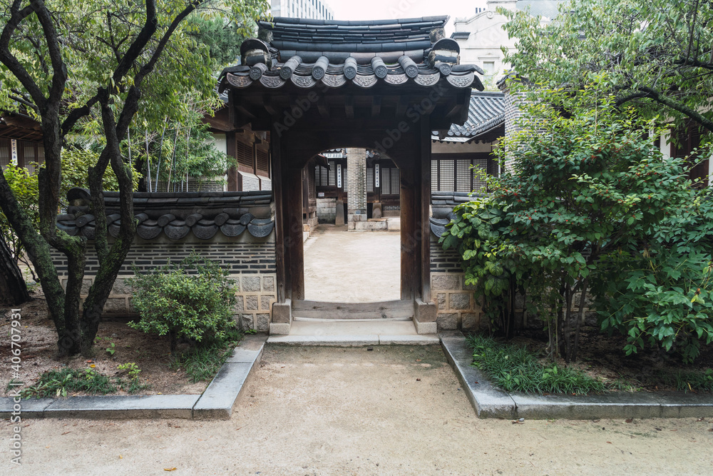 Unhyeongung old Palace in Seoul city