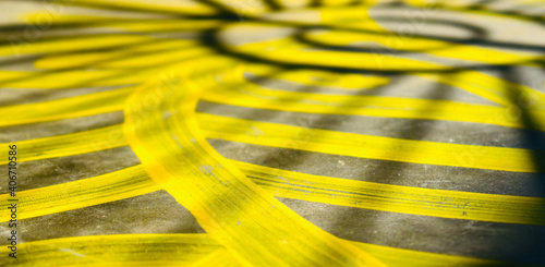 Wallpaper Mural yellow paint background with shadows Torontodigital.ca