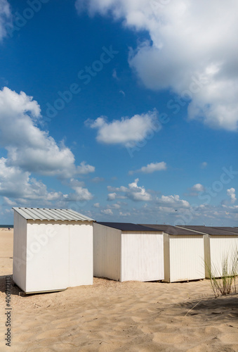 Beach Huts In The Netherlands