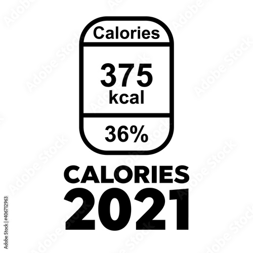 Nutrition facts vector. Daily nutritional ingredient vector