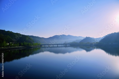 lake in mountains © Kang Sunghee