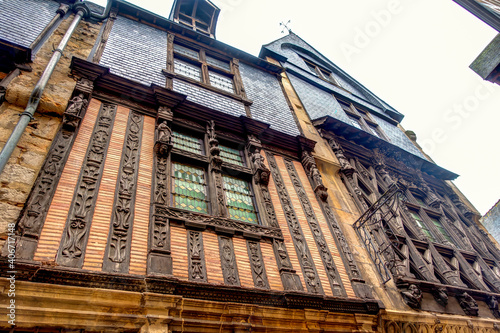 Le Mans, France, HDR image of the historical center photo