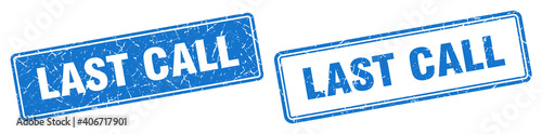 last call stamp set. last call square grunge sign