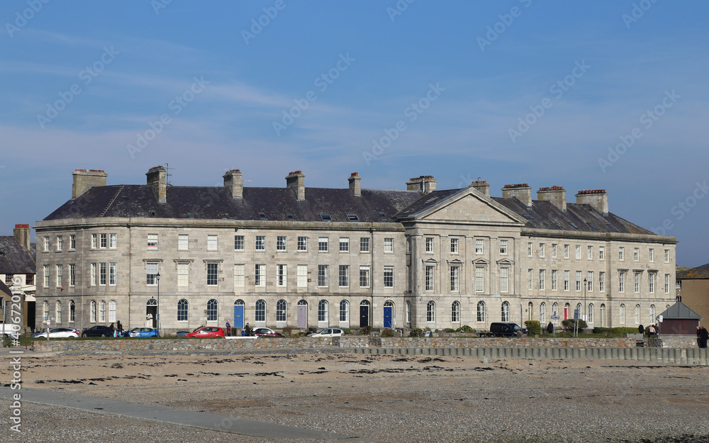 An elegant  Grade 1 listed building on the foreshore of the Menai Straits in Beaumaris, Isle of Anglesey, Wales, UK. 