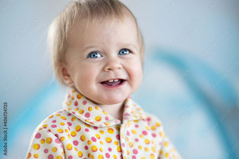 Baby one year old plays Baby one year old plays