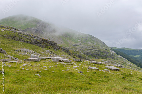 landscape in the mountains