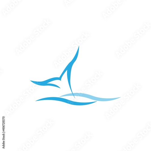 Fish logo template. Creative vector symbol © AR54K4 19
