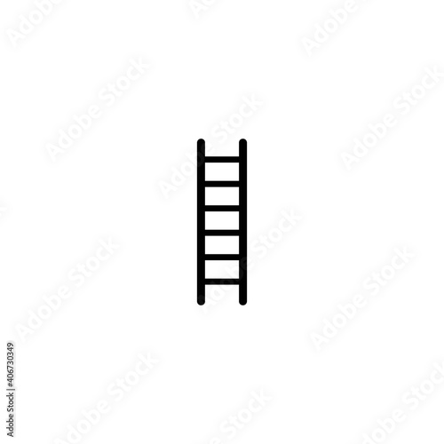 Ladder and Stairs Logo Template vector icon illustration