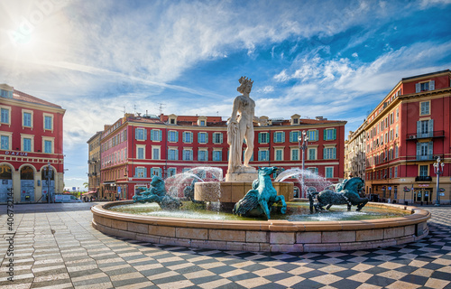 Massena Square in Nice, France
