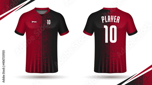 Soccer jersey template sport t shirt design