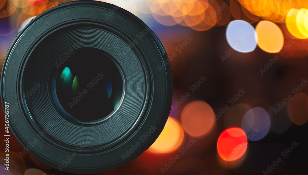 Camera lens on blur night city,Camera - Photographic Equipment,Aspirations,Video Still,Lens - Optical Instrument,Photography,S Camera lens on blur night city,Camera - Photographic Equipment,Aspirations,Video Still,Lens - Optical Instrument,Photography,S