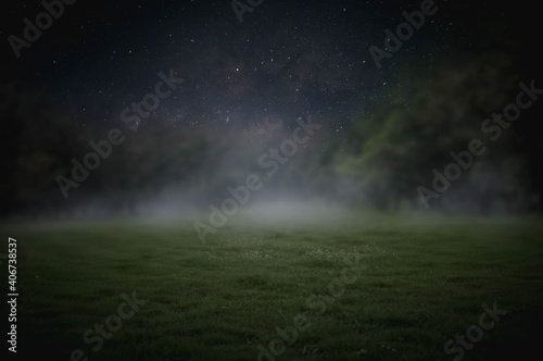 time lapse of clouds in the night