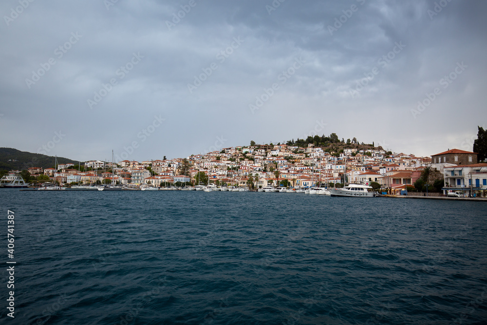 view of the island of Poros
