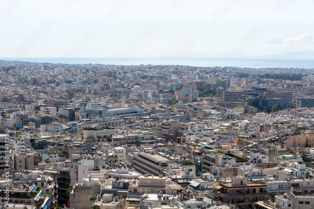 view of the city Athens Capital of Greece