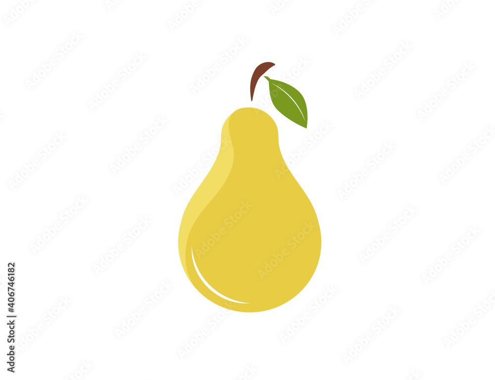 Pear icon. Vector illustration. Vitamin. Diet Pear icon. Vector illustration. Vitamin. Diet