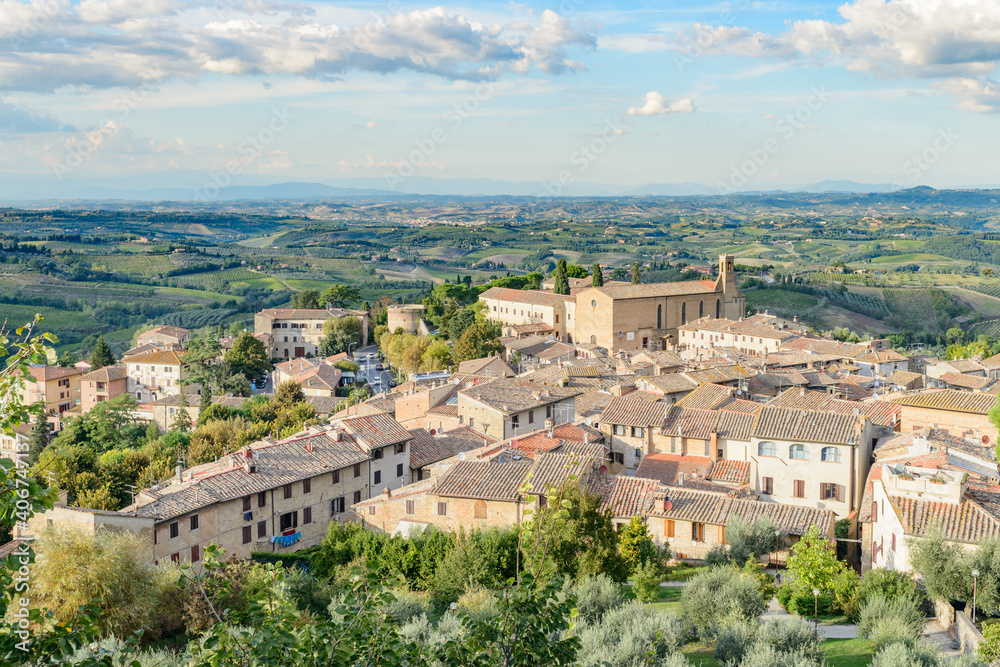 San Gimignano landscape