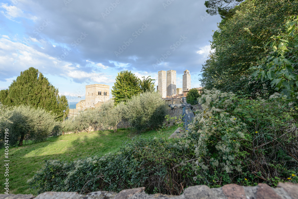 Fototapeta premium San Gimignano landscape