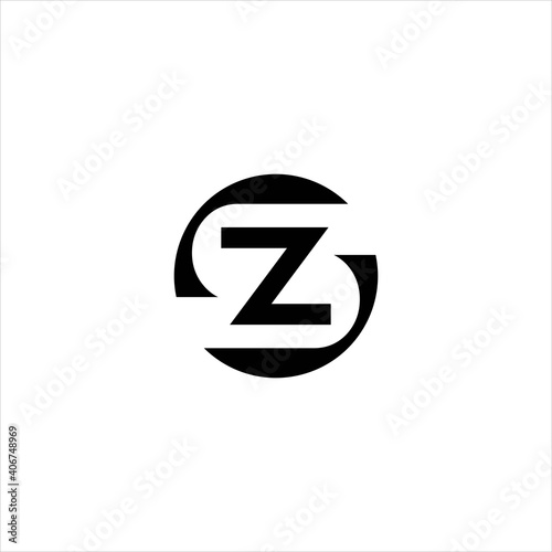 Free Download Geometric Initial ZS  SZ Logo Design. Masculine and Abstract Personal Brand Concept with Modern and Minimalist Style for Technology and Business Identity. - GFXLoad