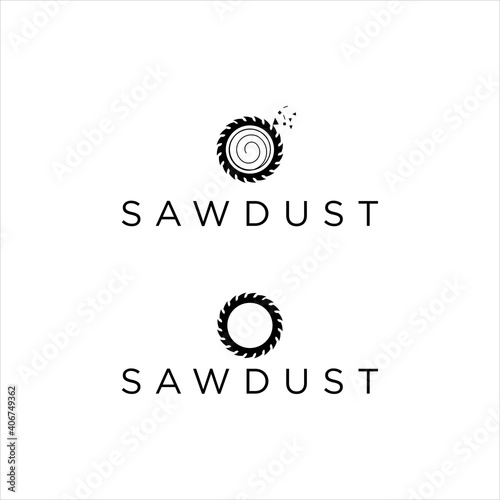 Saw icon Logo Design, Carpentry Wood Vector