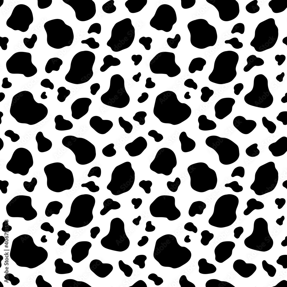 Hand drawn animal skin shapes seamless pattern Hand drawn animal skin shapes seamless pattern