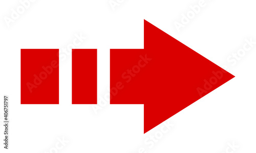 Wallpaper Mural strzałka ikona Torontodigital.ca