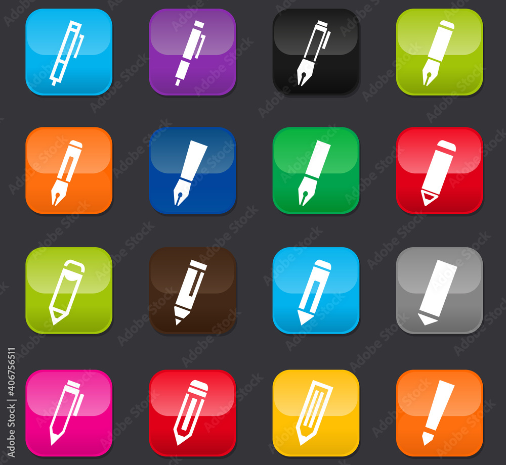 Edit icon set Edit icon set