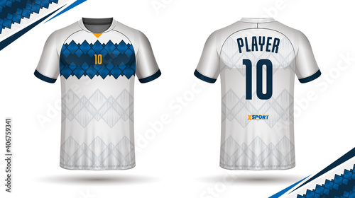 Soccer jersey template sport t shirt design