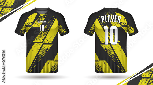 Soccer jersey template sport t shirt design