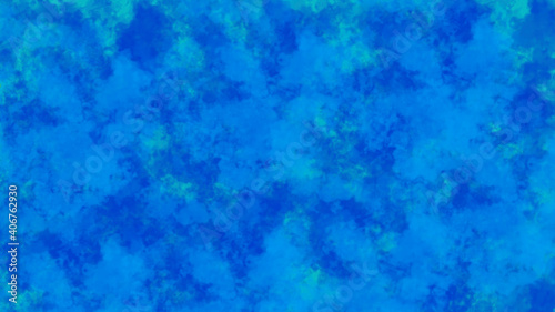 Background with different shades of blue in the shape of clouds