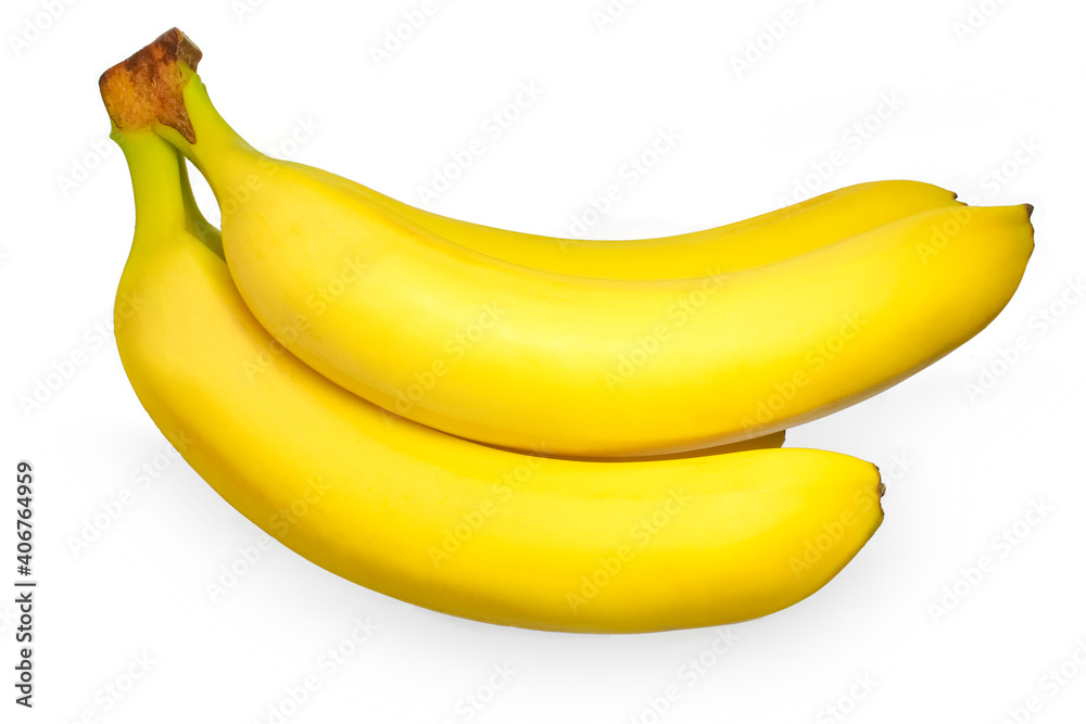 beautiful and tasty bananas on white background beautiful and tasty bananas on white background