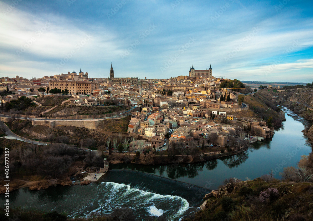 Vistas de Toledo desde el mirador