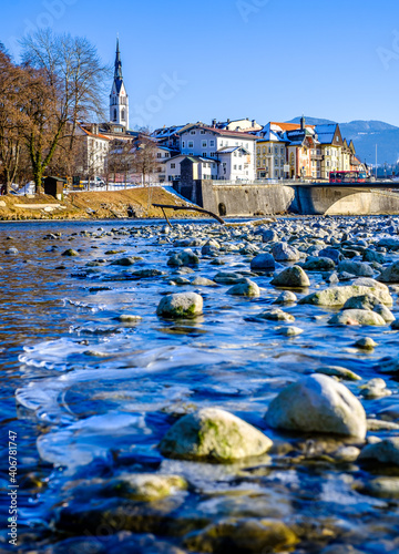 famous old town of Bad Tolz - Bavaria photo