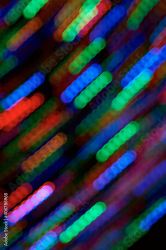 Obraz na płótnie Abstract light bokeh background w salonie