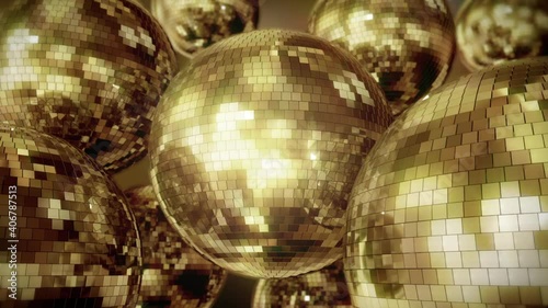 ミラーボール ゴールド / mirror ball gold (Multi)