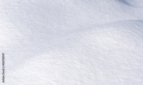  Background from fluffy snow close-up.