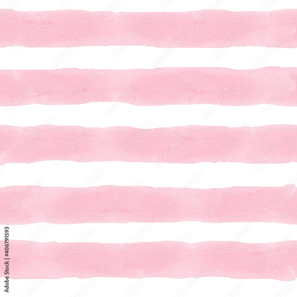 watercolor pink stripes seamless pattern on white background. Cute abstract design for baby fabric, textile, wrapping, wallpaper, scrapbook watercolor pink stripes seamless pattern on white background. Cute abstract design for baby fabric, textile, wrapping, wallpaper, scrapbook