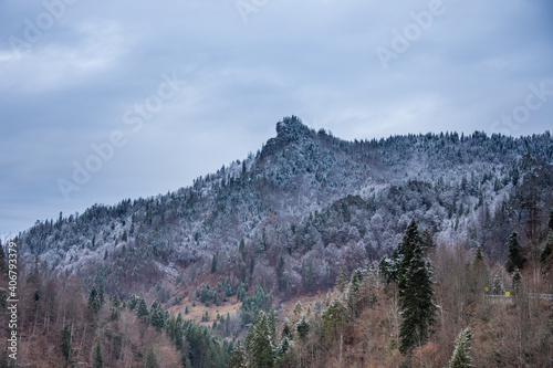 mountain landscape at Colibita Bistrita, Romania 2021