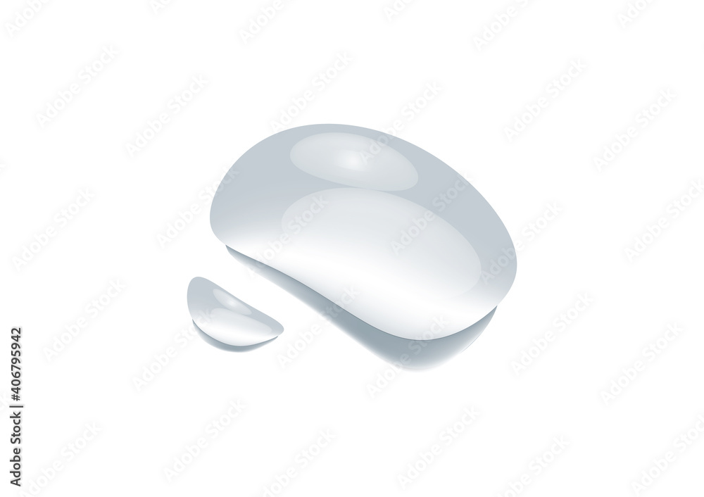 realistic water drop vectors isolated on white background ep77 realistic water drop vectors isolated on white background ep77