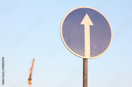road sign
