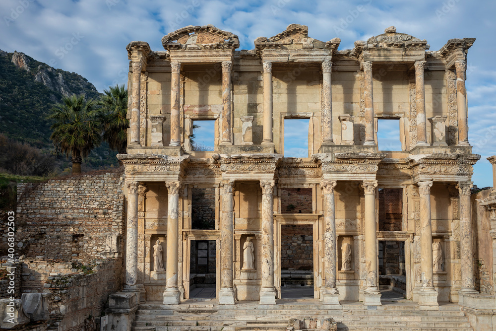 Front of Celsus Library at Ephesus