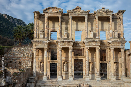 Front of Celsus Library at Ephesus