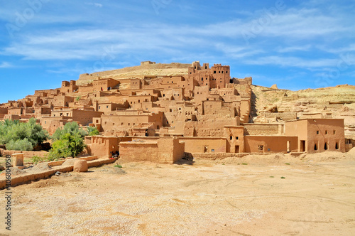 A  t Benhaddou -  a historic ighrem or ksar in Marocco