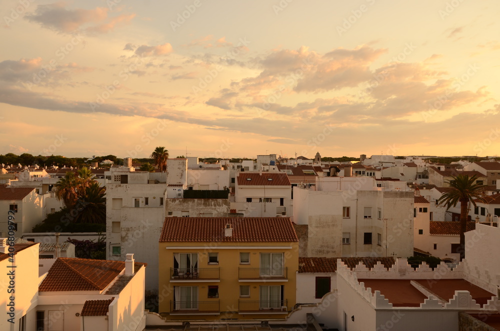 Rooftops of Menorca