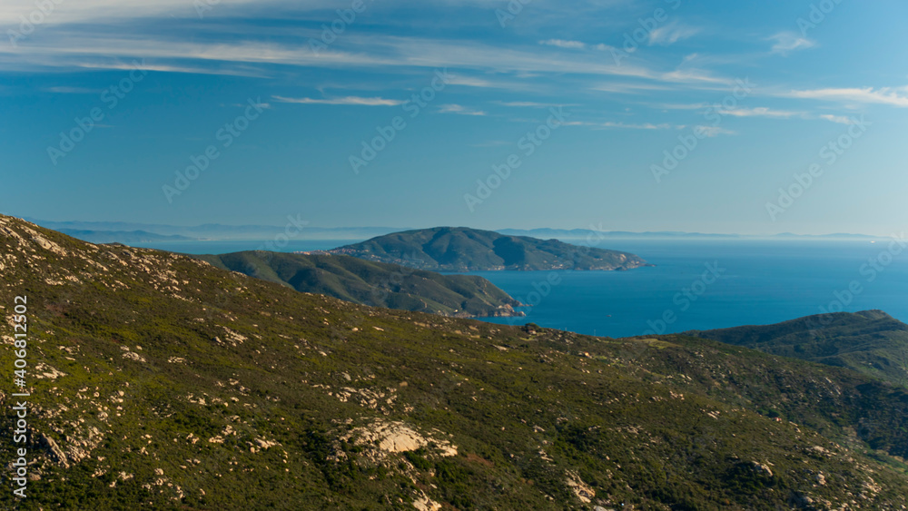 Fototapeta premium Gran tour dell'Elba