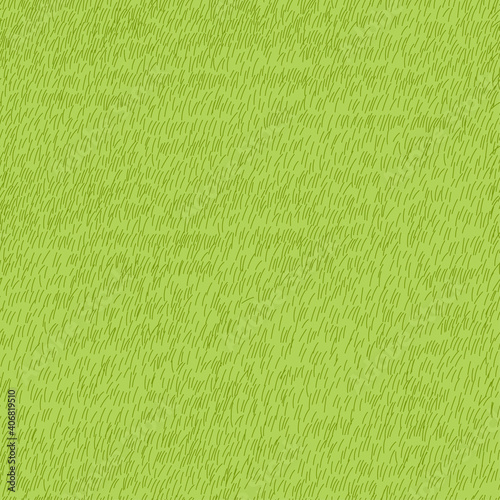 Lawn grass seamless in summer,Vector cartoon nature green field texture, Cute meadow in spring,Pattern summer grass on ground,Endless seasonal for four seasons,Natural abstract background